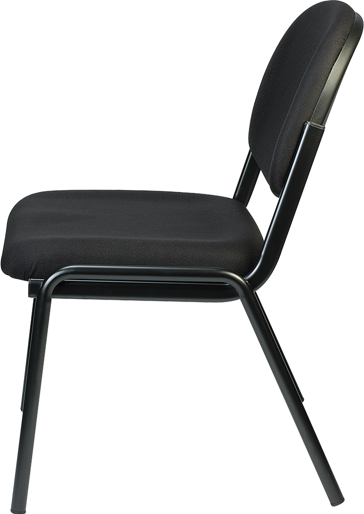 Dakota Chair With No Arms - Black Fabric