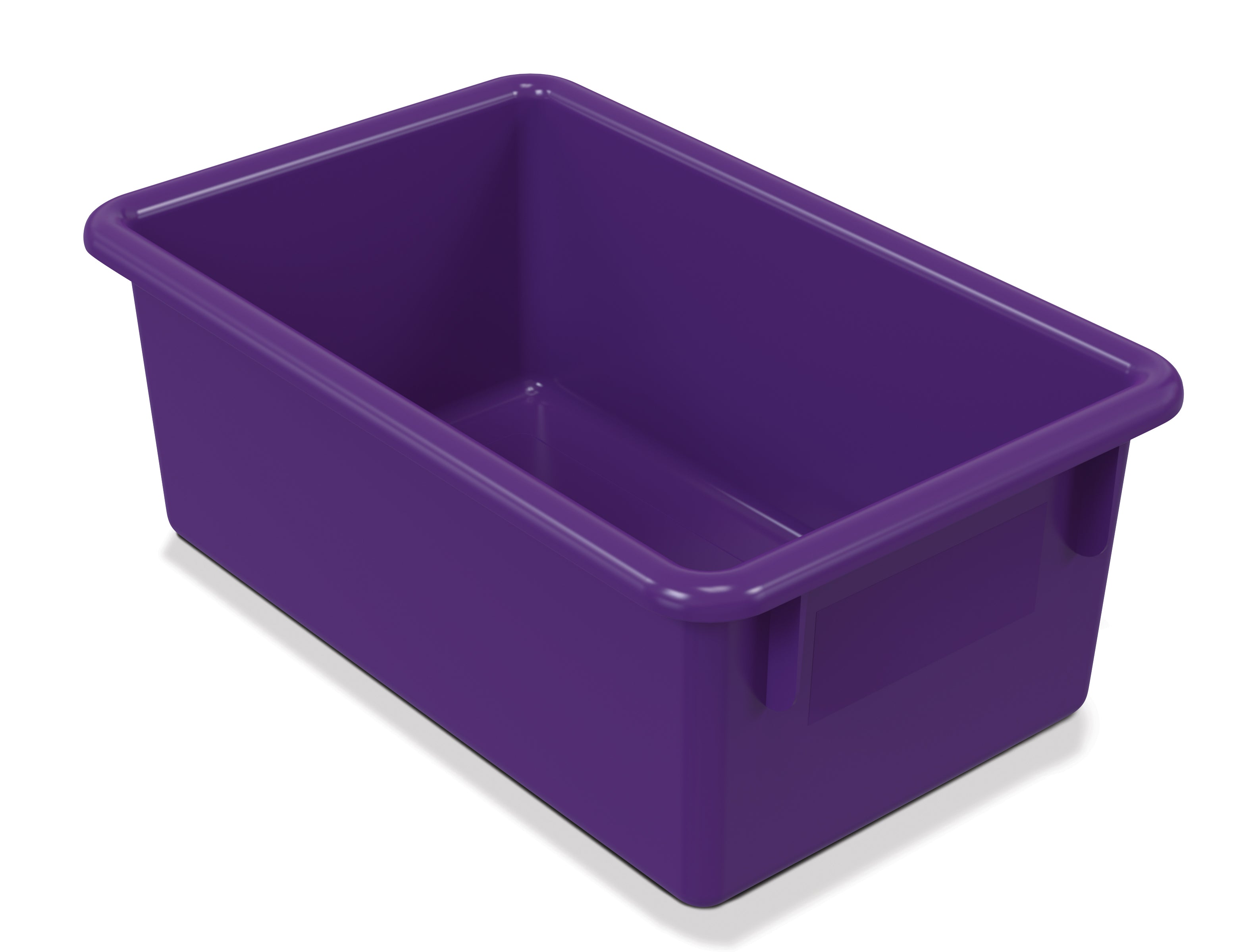 Rainbow Accents® Sectional Cubbie-Tray Mobile Unit - with Trays - Purple