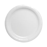 Food - Disposable - 9" Diameter - White - Paper Body - 125/Bag - 4 / Carton