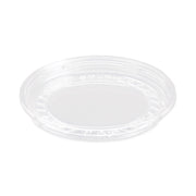 Bare Eco-Forward RPET Deli Container Lids, Recessed Lid, Fits 8 oz Containers, Clear, Plastic, 50/Pack, 10 Packs/Carton
