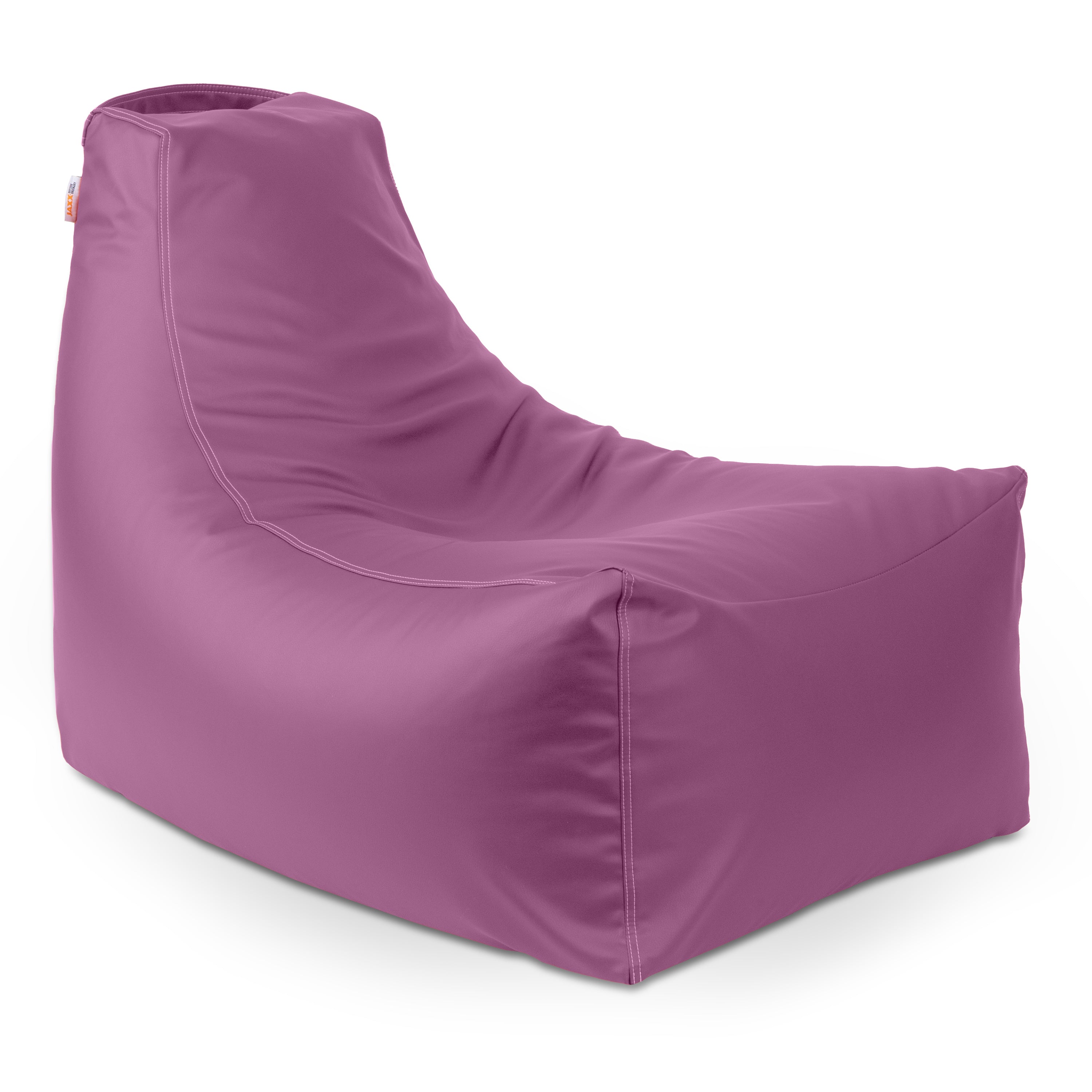 Jaxx Pezzi Premium Vinyl Classroom Bean Bag Chair, Purple