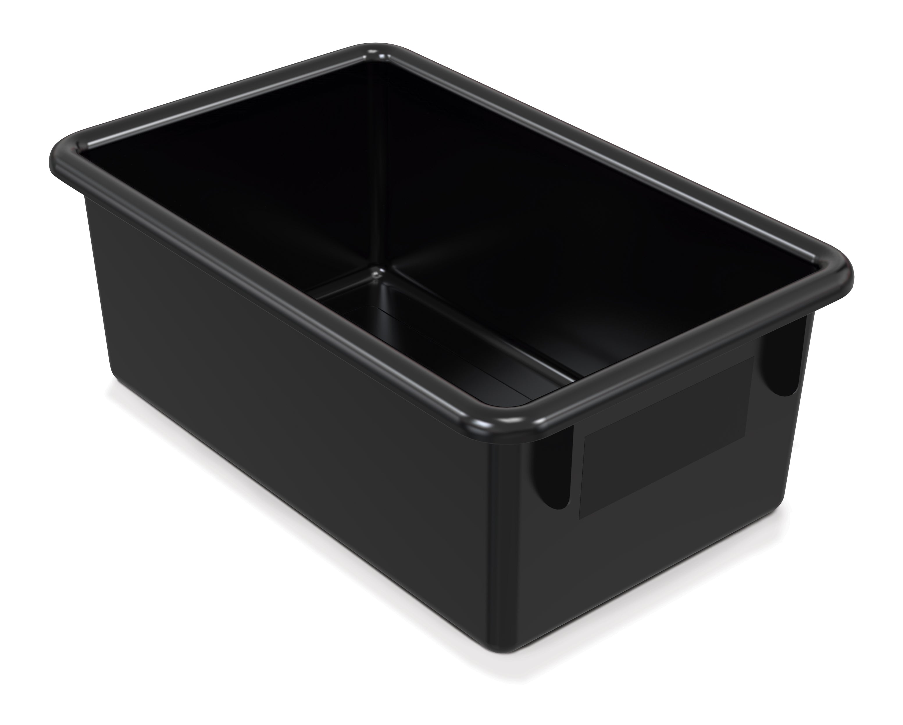 Rainbow Accents® Sectional Cubbie-Tray Mobile Unit - with Trays - Black