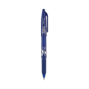 FriXion Gel Pens - 0.7 mm Fine Pen Point - Erasable - Blue Ink - Gel-based - Blue Barrel - Document, Writing - 1 Dozen