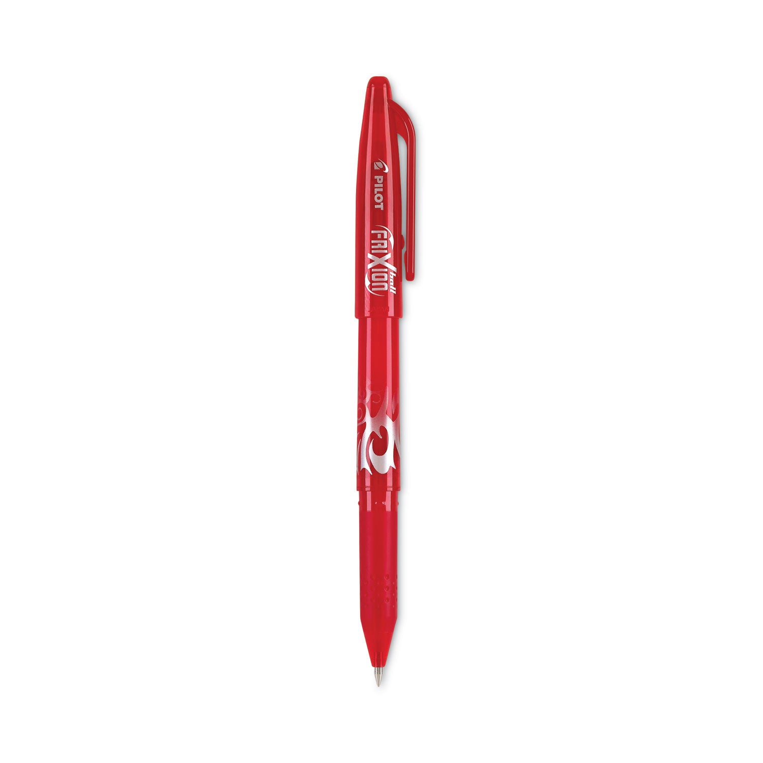 FriXion Gel Pens - 0.7 mm Fine Pen Point - Erasable - Red Ink - Gel-based - Red Barrel - Document, Writing - 1 Dozen