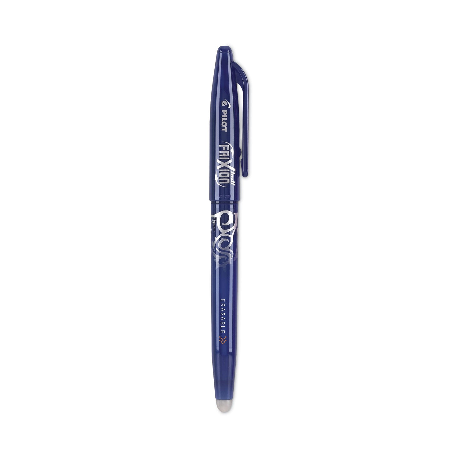 FriXion Gel Pens - 0.7 mm Fine Pen Point - Erasable - Blue Ink - Gel-based - Blue Barrel - Document, Writing - 1 Dozen