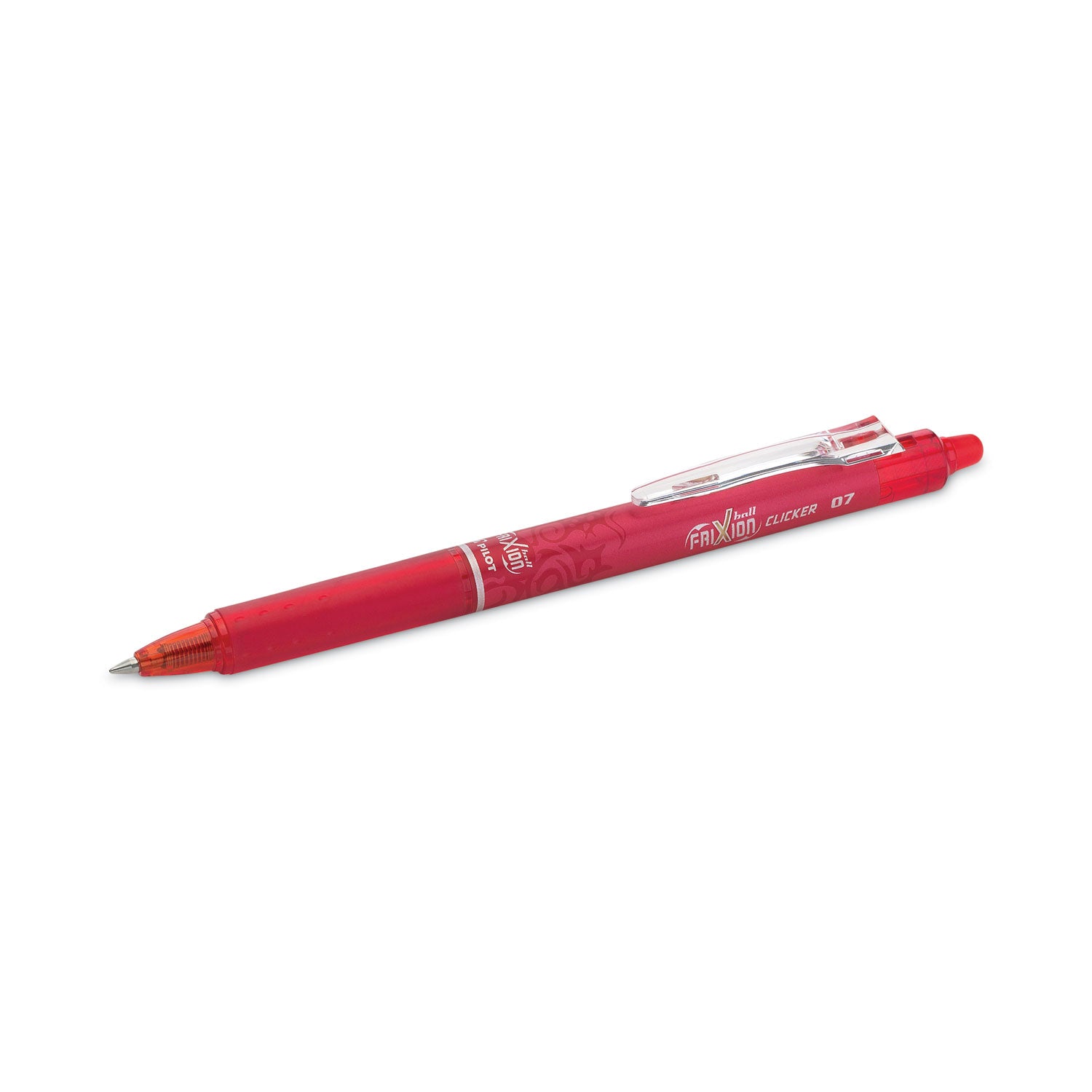 FriXion Gel Pens - 0.7 mm Fine Pen Point - Retractable - Erasable - Red Ink - Gel-based - Document, Writing - 1 Dozen