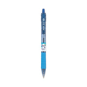 Pilot Med-Point Ballpoint Pens - 1 mm Medium Pen Point - Refillable - Retractable - Blue Ink - Gel-based - Plastic Barrel - 1 Dozen