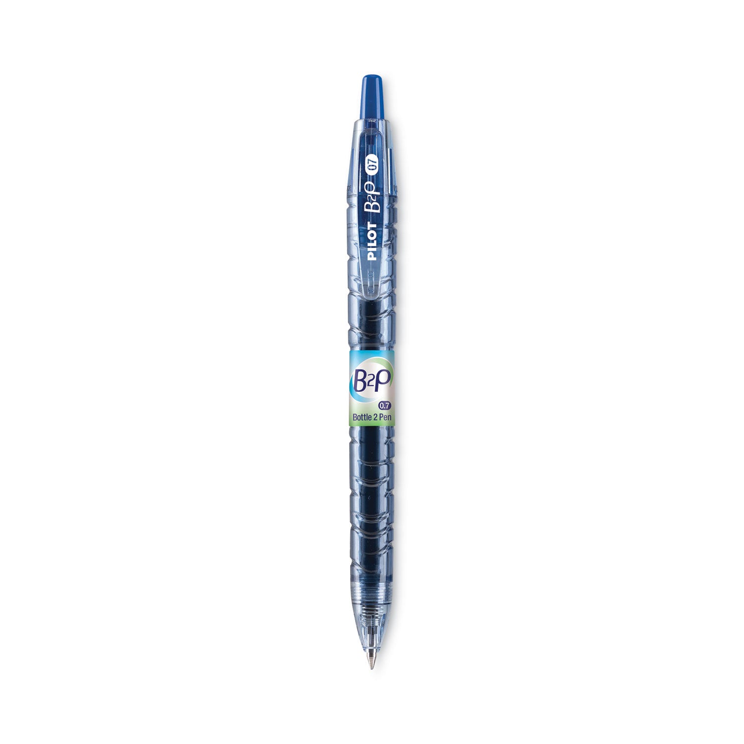 Pilot Fine Point Gel Pens - 0.7 mm Fine Pen Point - Refillable - Retractable - Blue Ink - Gel-based - Plastic Barrel - 1 Dozen