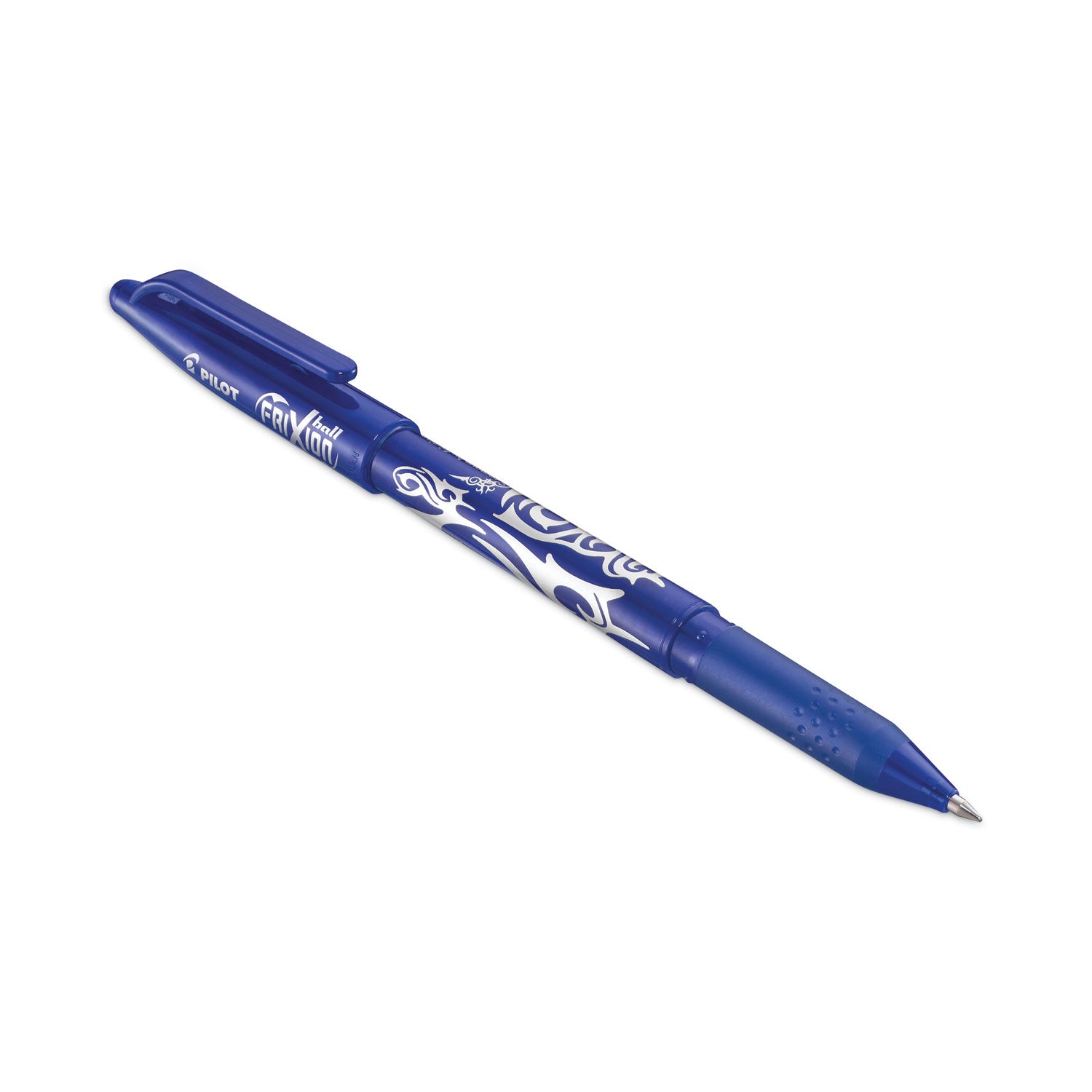 FriXion Gel Pens - 0.7 mm Fine Pen Point - Erasable - Blue Ink - Gel-based - Blue Barrel - Document, Writing - 1 Dozen
