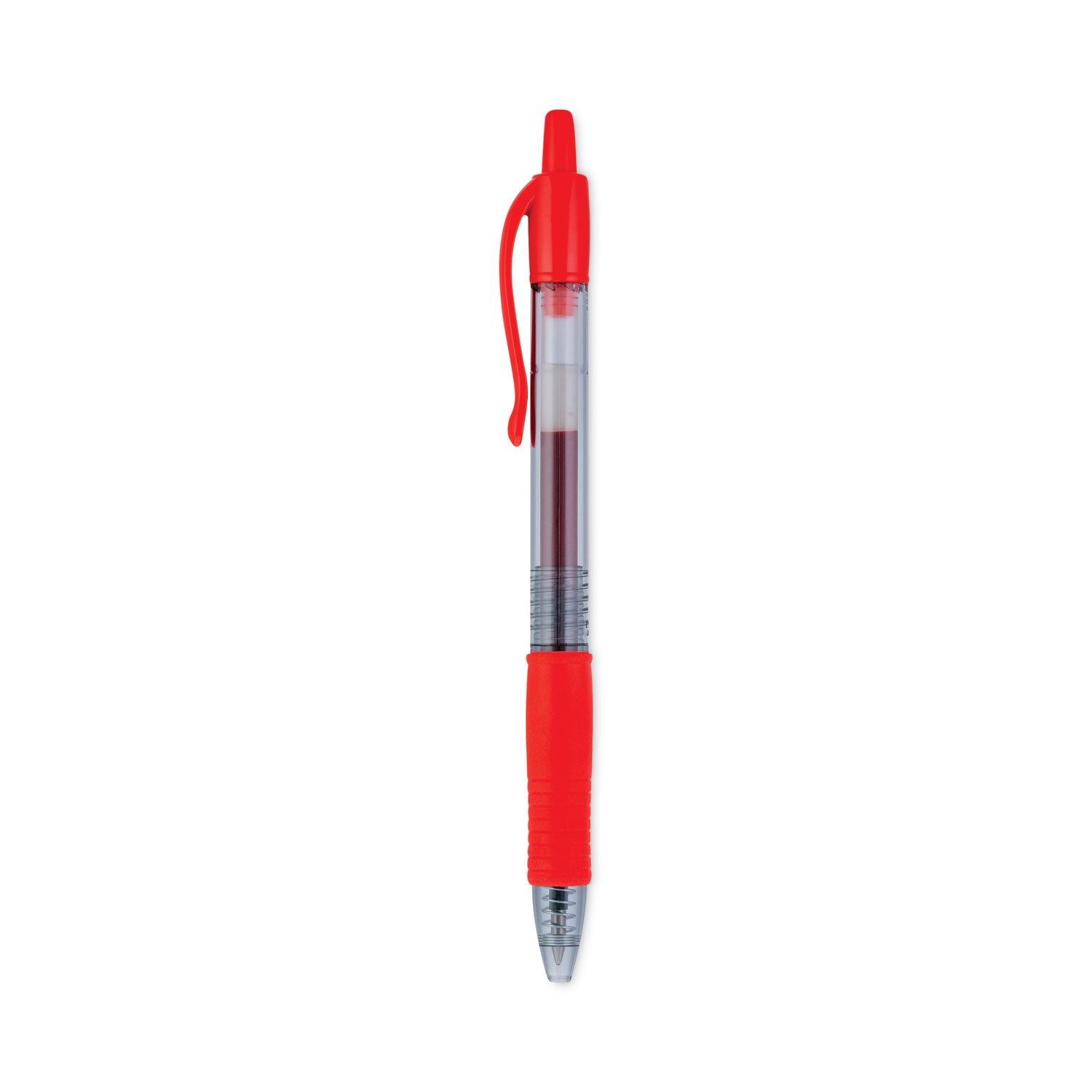 G2 Premium Gel Ink Retractable Pens - 1 mm Bold Pen Point - Refillable - Retractable - Red Ink - Gel-based - Red Barrel - 1 Dozen