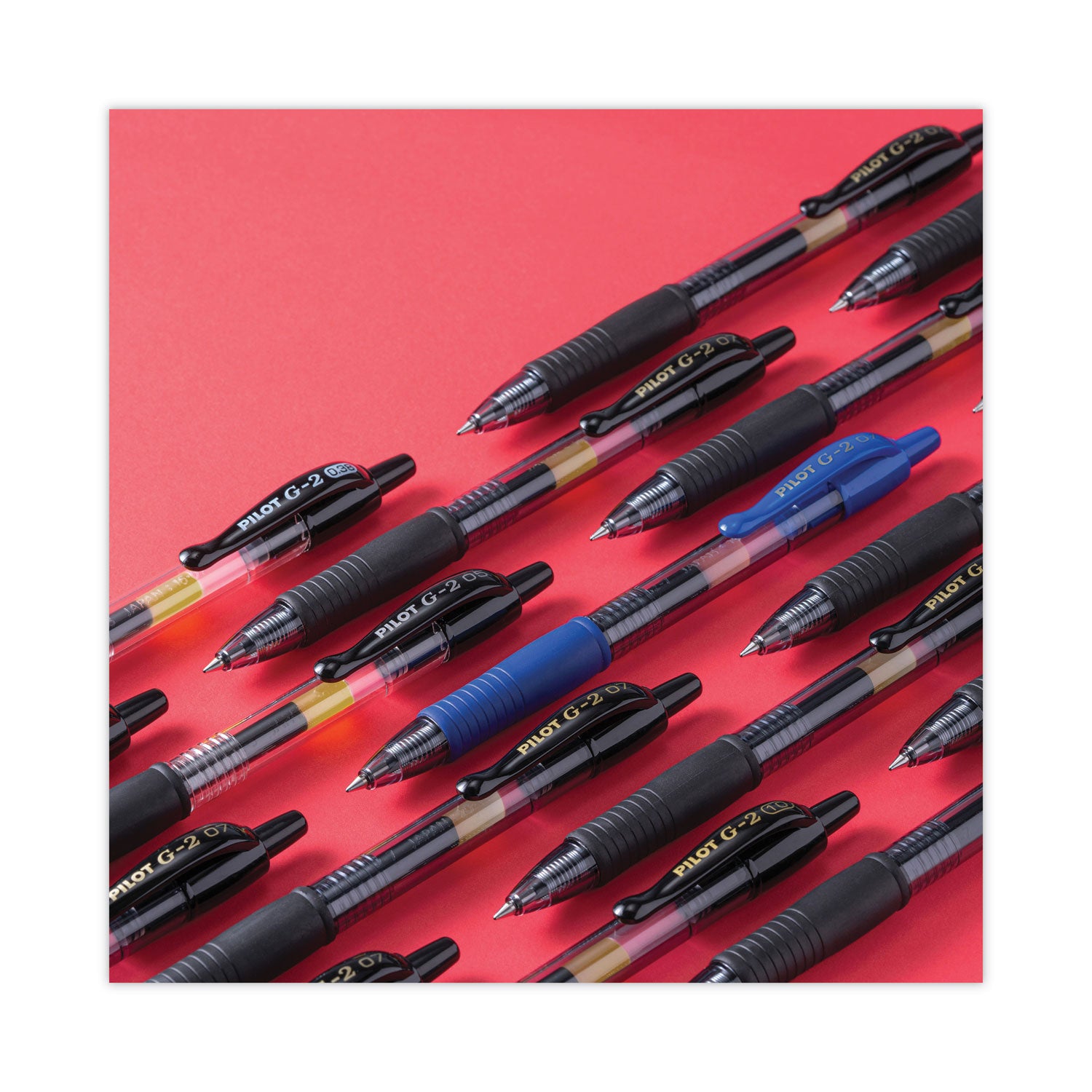 G2 Premium Gel Ink Retractable Pens - 0.7 mm Fine Pen Point - Refillable - Retractable - Assorted Ink - Gel-based - 8 / Pack