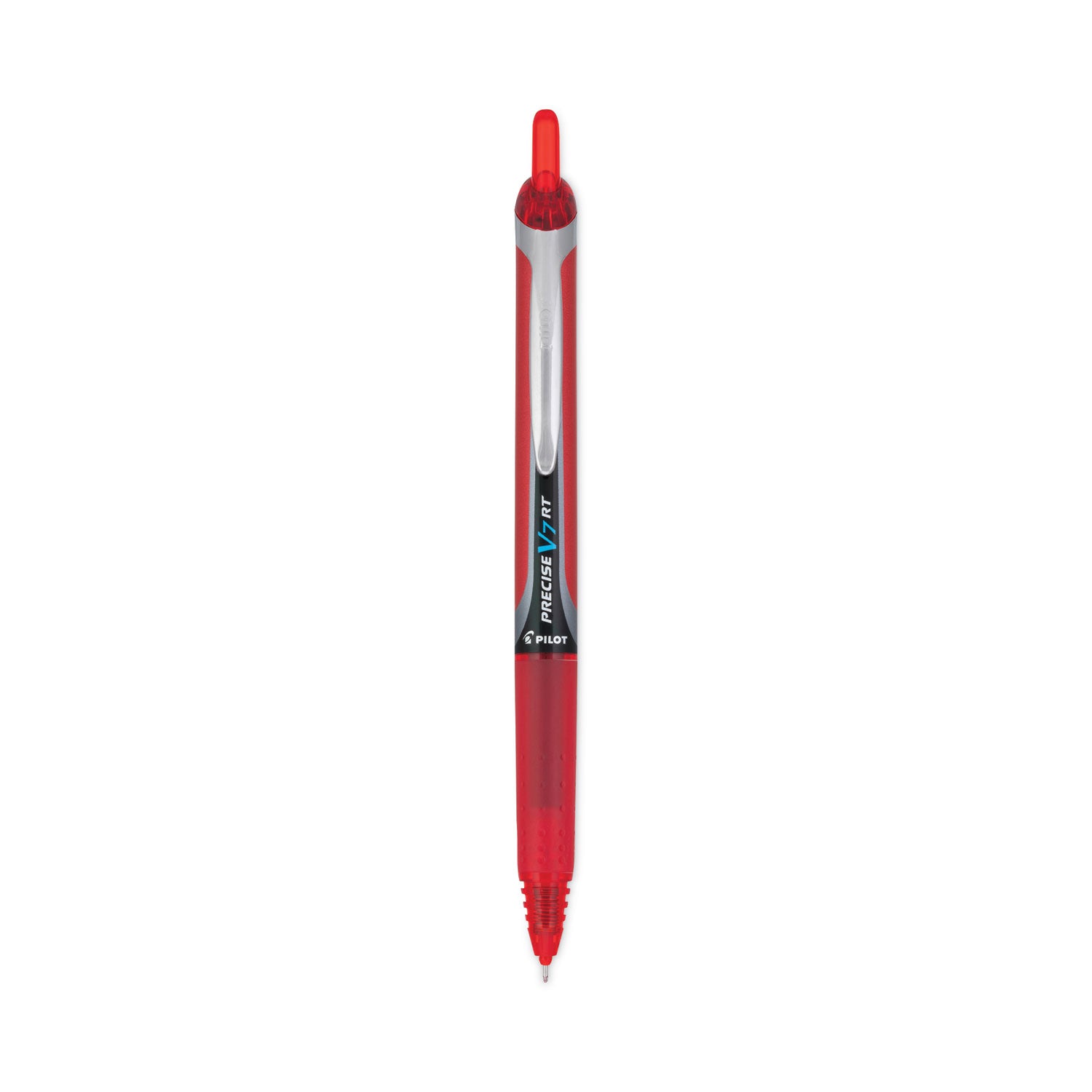 Pilot RT Fine Premium Retractable Rolling Ball Pens - 0.7 mm Fine Pen Point - Refillable - Retractable - Red Ink - Water Based - Red Barrel - Writing - 1 Dozen