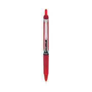 Pilot Extra-Fine Premium Retractable Rolling Ball Pens - 0.5 mm Extra Fine Needle Pen Point - Retractable - Red Ink - Water Based - Red Barrel - Writing - 1 Dozen
