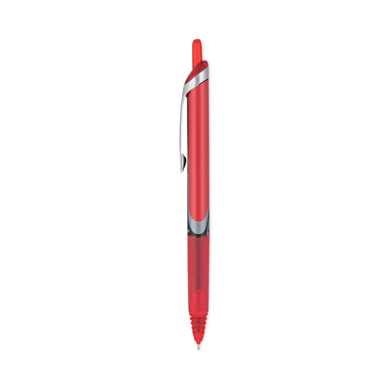 Pilot RT Fine Premium Retractable Rolling Ball Pens - 0.7 mm Fine Pen Point - Refillable - Retractable - Red Ink - Water Based - Red Barrel - Writing - 1 Dozen