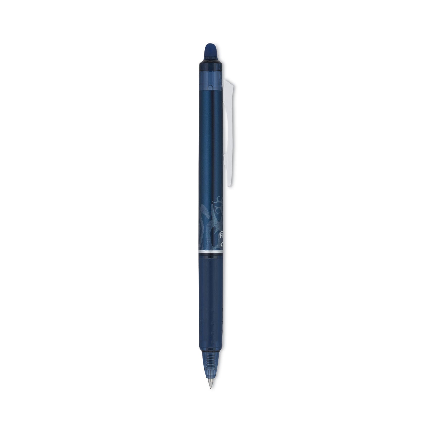 FriXion Gel Pens - 0.7 mm Fine Pen Point - Refillable - Retractable - Erasable - Navy Blue Ink - Gel-based - Navy Blue Barrel - Document, Writing - 1 Dozen