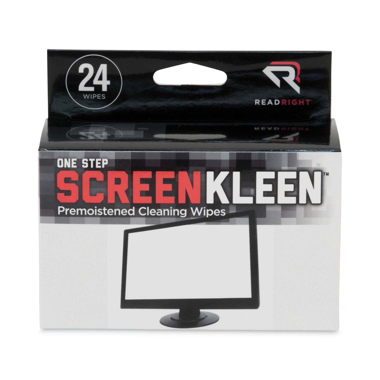 Read Right One Step CRT Screen Cleaning Wipes