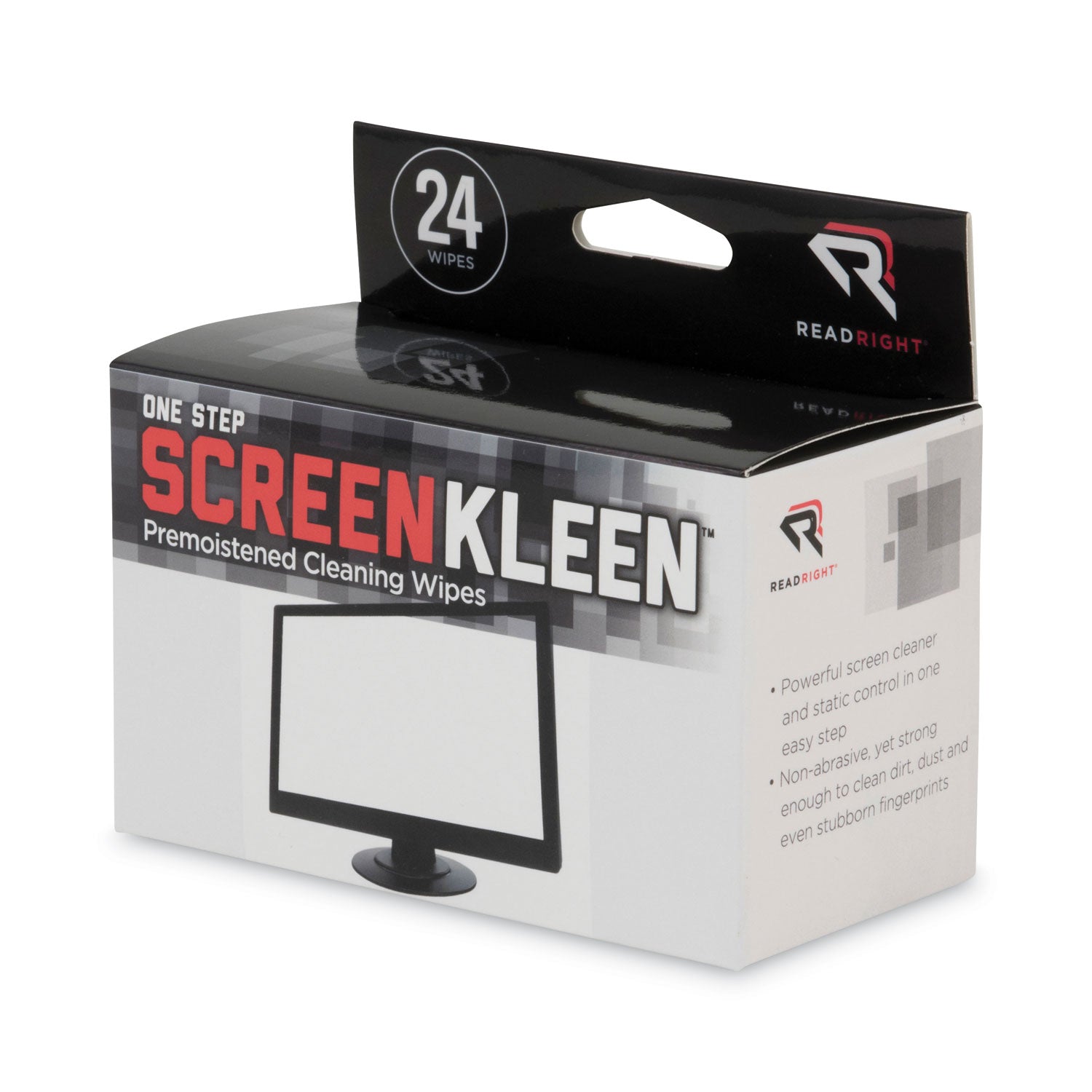 Read Right One Step CRT Screen Cleaning Wipes