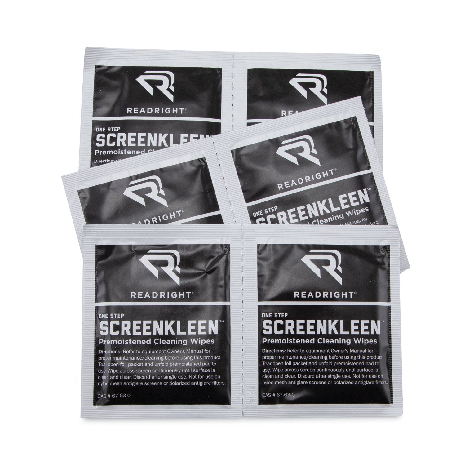 Read Right One Step CRT Screen Cleaning Wipes