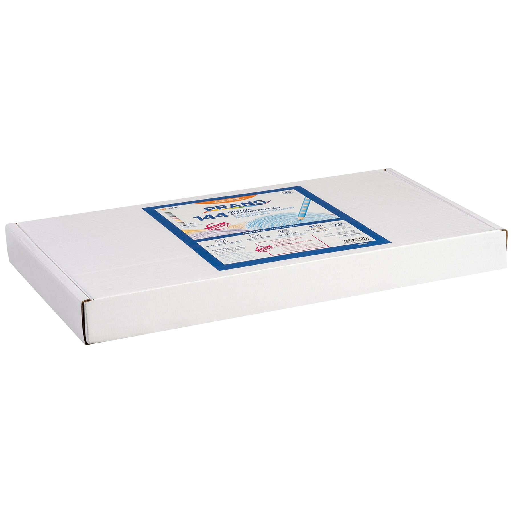 Groove Slim 3.3mm Colored Pencils, 144 Per Pack