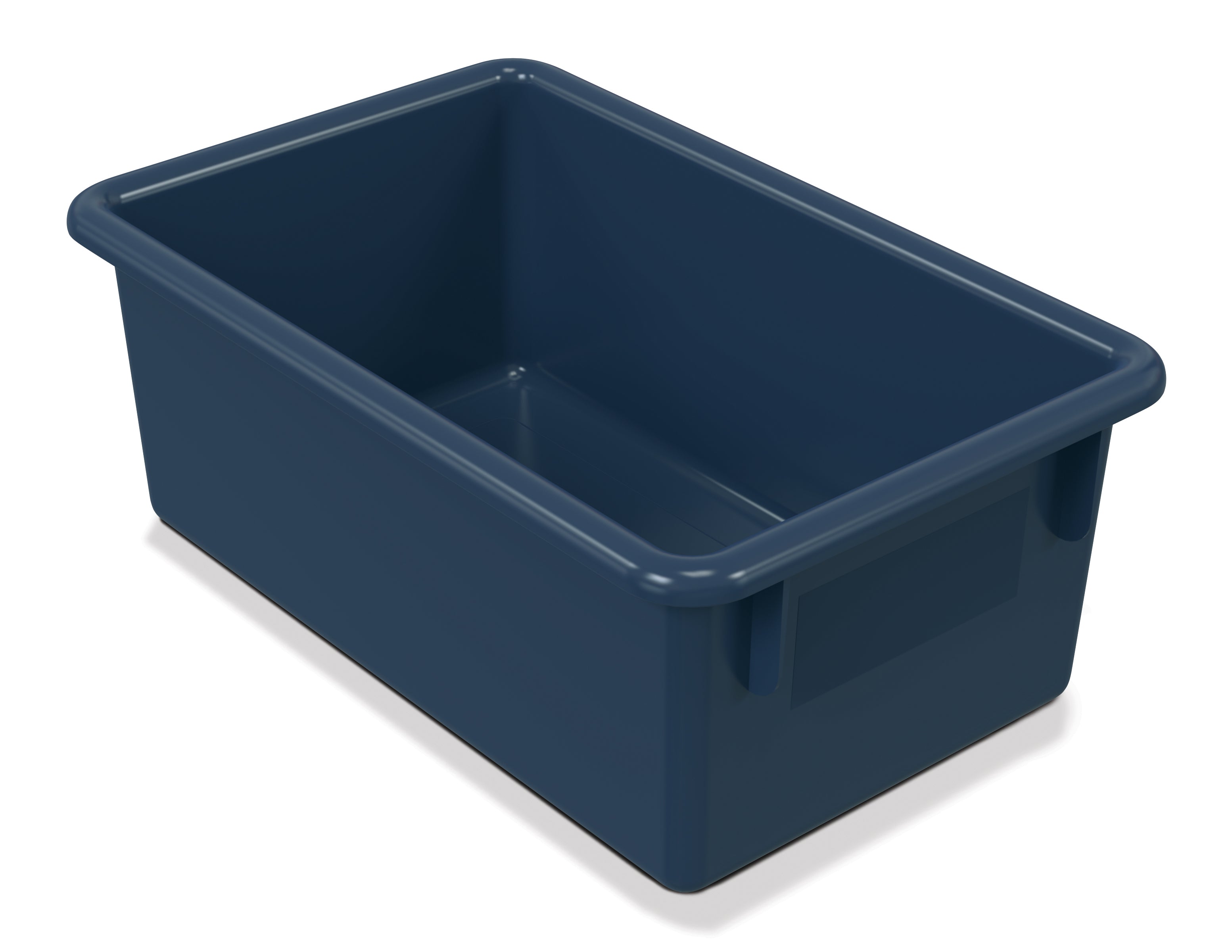 Rainbow Accents® Sectional Cubbie-Tray Mobile Unit - with Trays - Navy