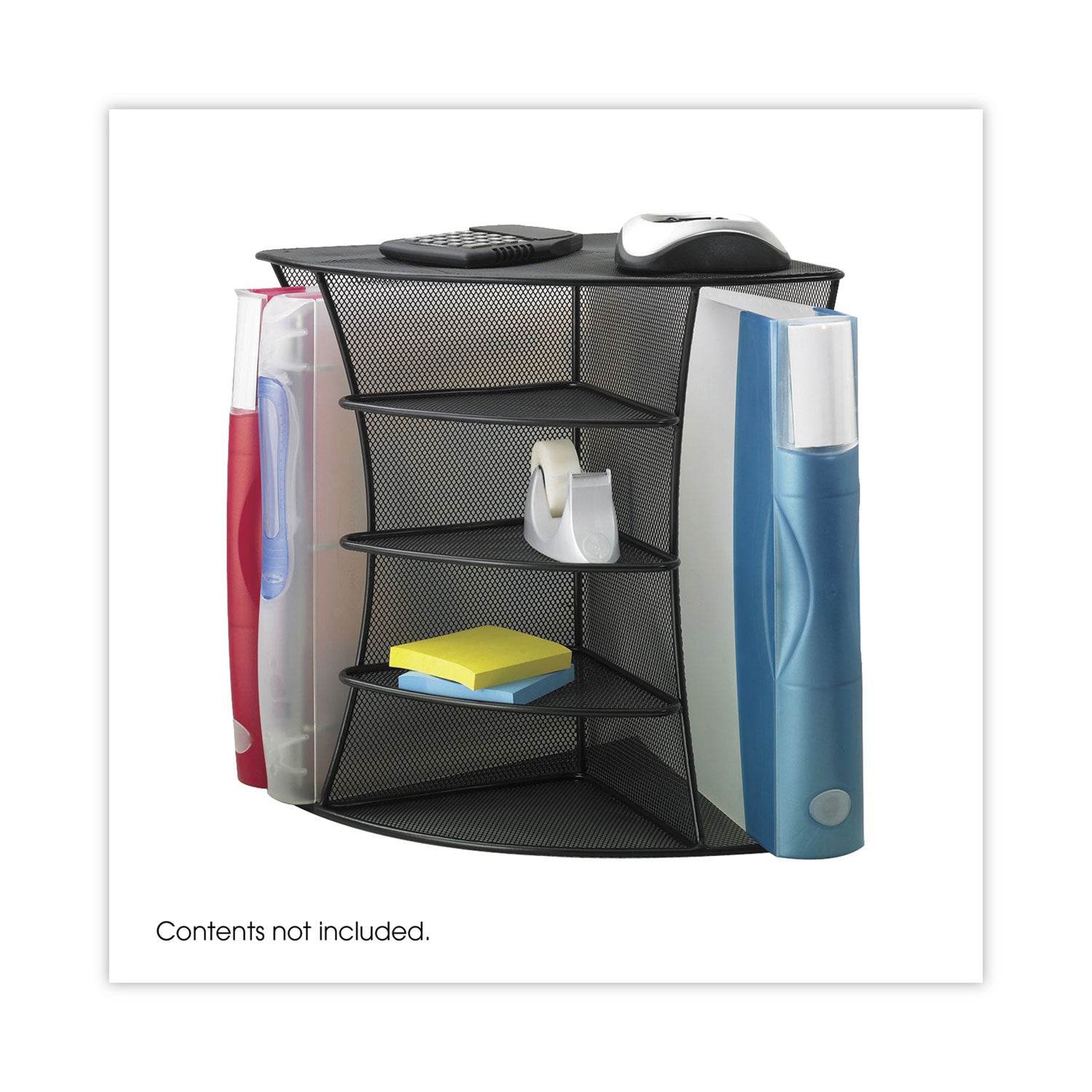 Onyx Organizer Desk Corner
