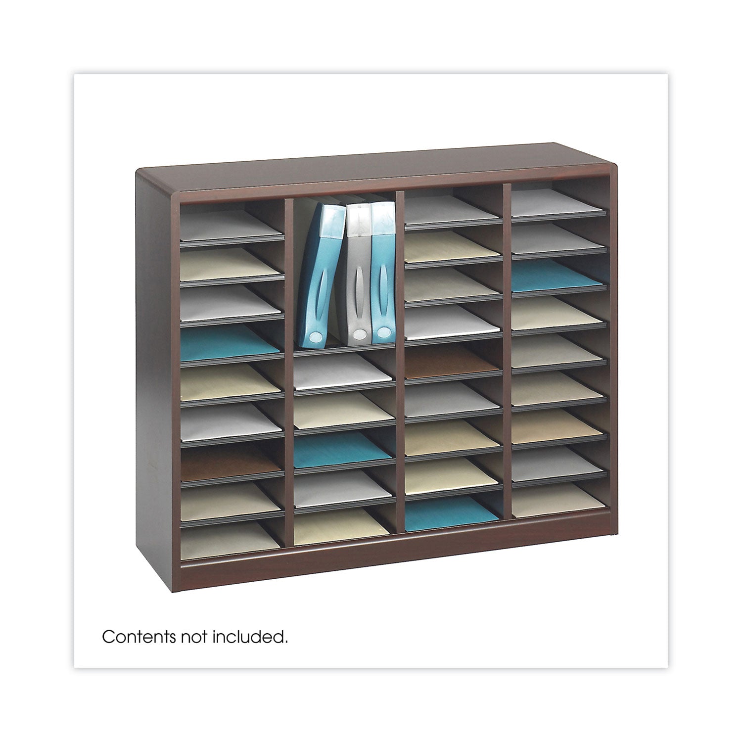 Orgnzr Ezstor Wood 36 Comp Ltr