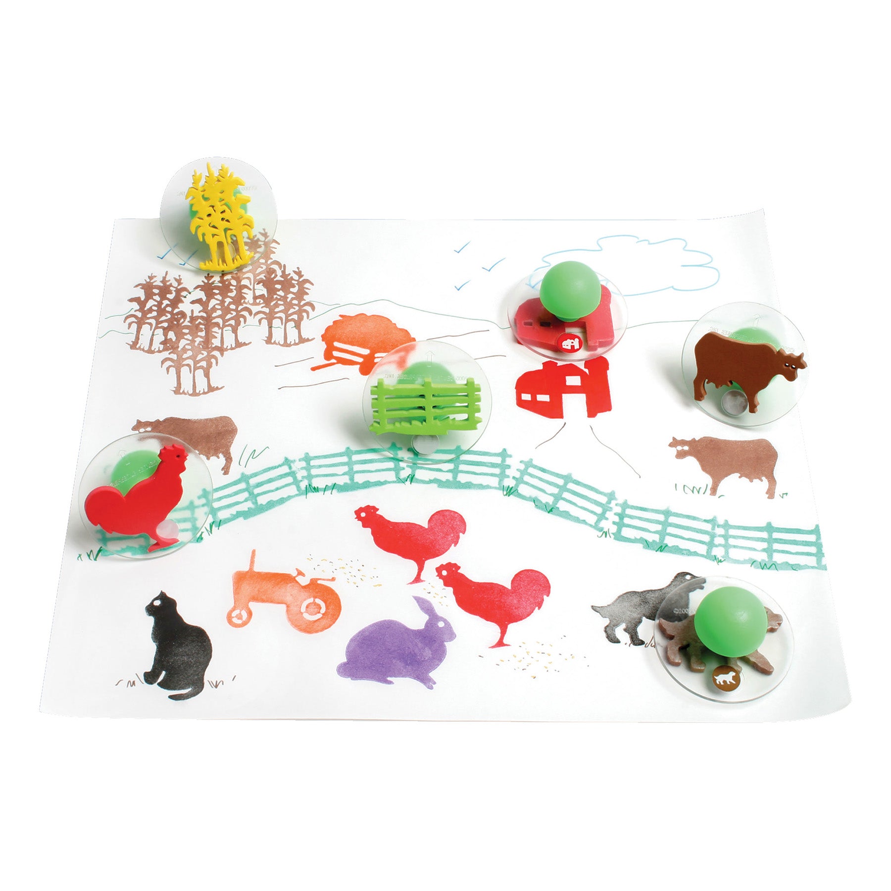Giant Stampers - Farm Adventure - Set of 10