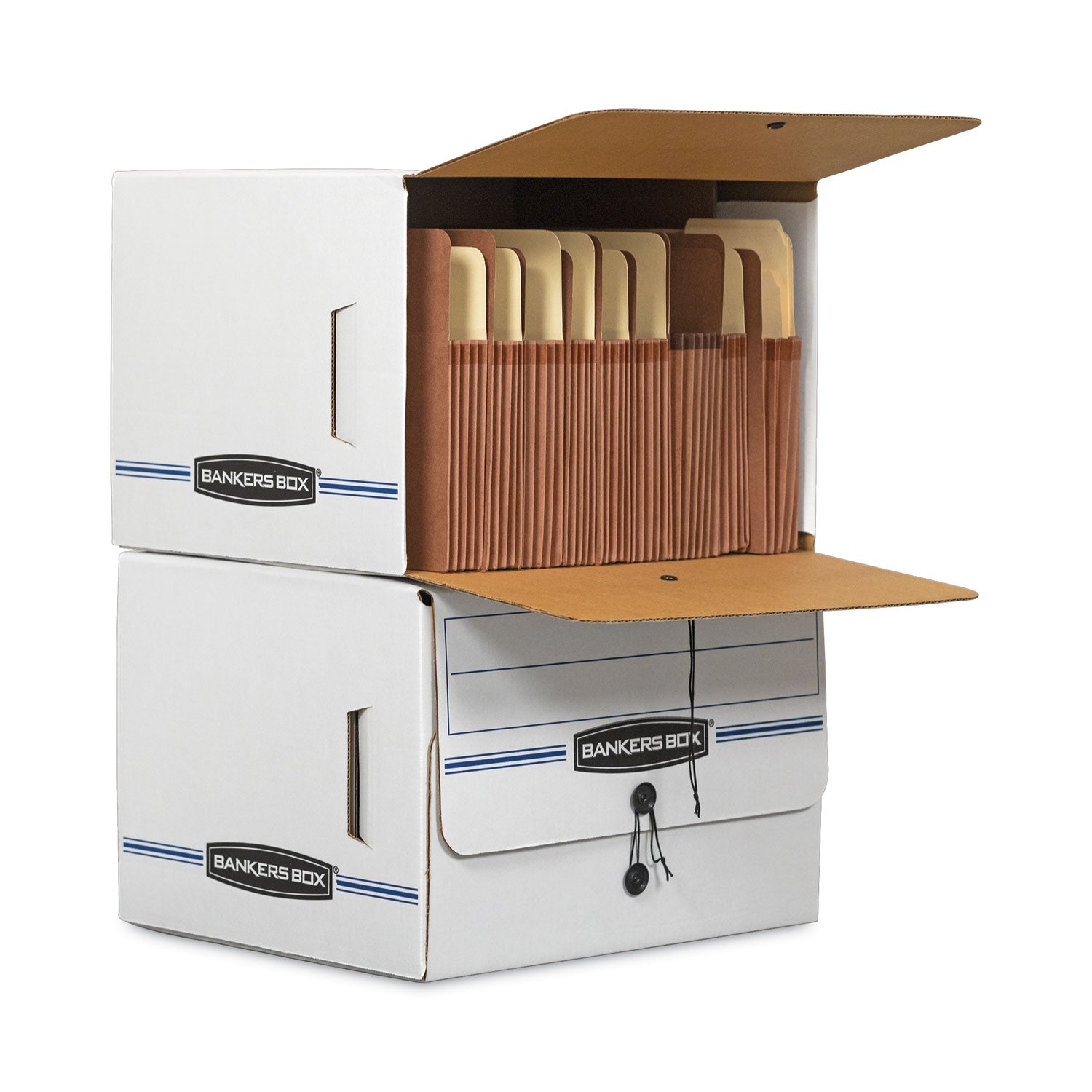 Bankers Box Side-Tab File Storage Boxes