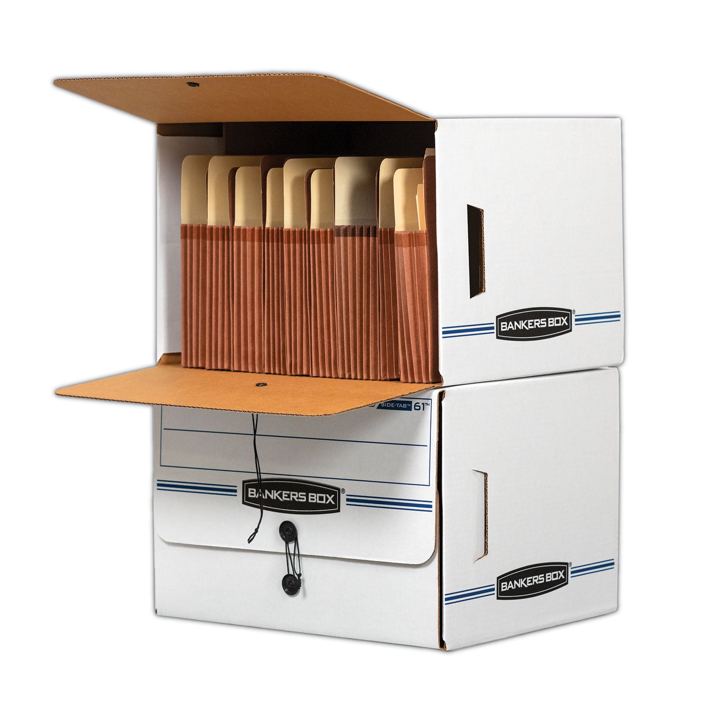 Bankers Box Side-Tab File Storage Boxes