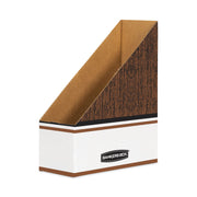 Wood Grain, White - Cardboard - 12 / Carton