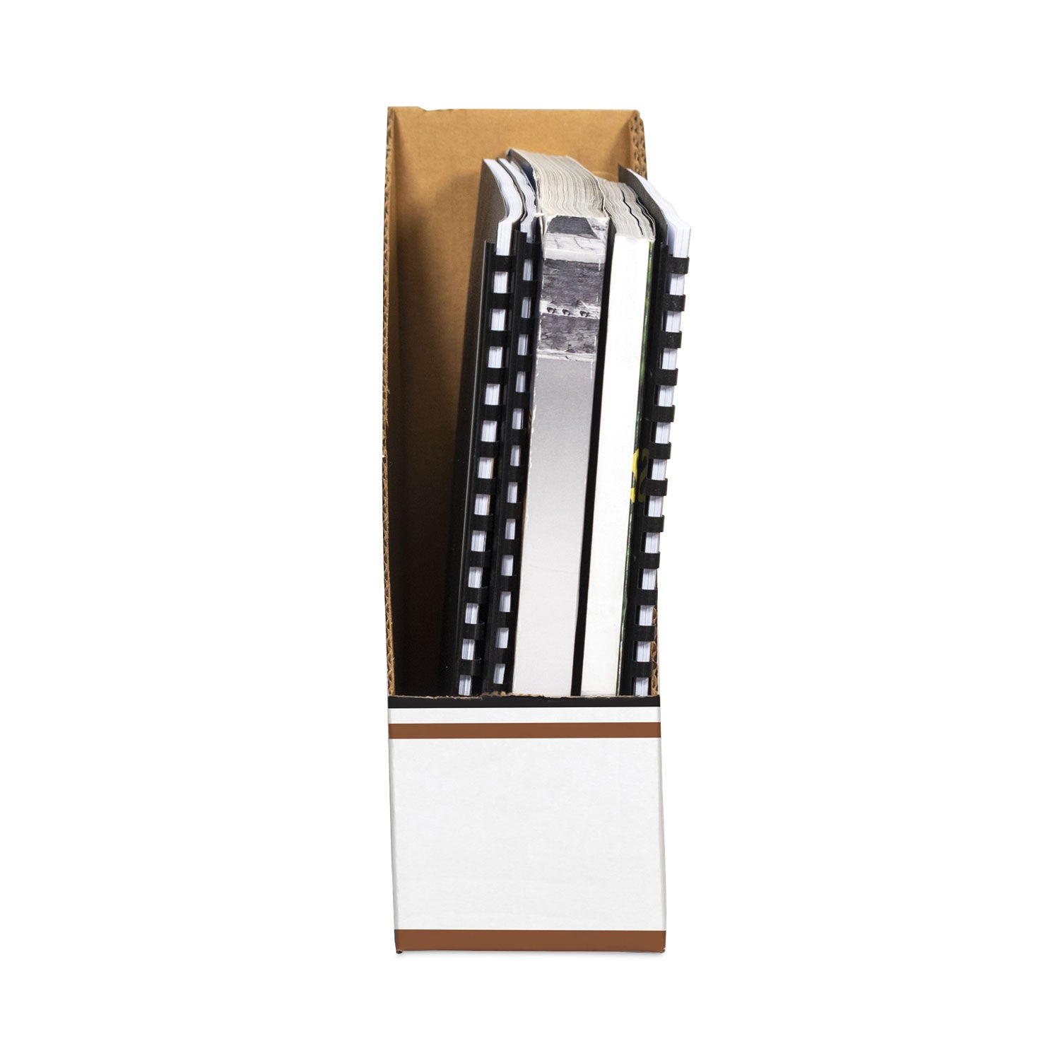 Wood Grain, White - Cardboard - 12 / Carton