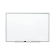 Quartet Classic Magnetic Whiteboard - 24" (2 ft) Width x 18" (1.5 ft) Height - White Painted Steel Surface - Silver Aluminum Frame - Horizontal/Vertical - Magnetic - 1 Each