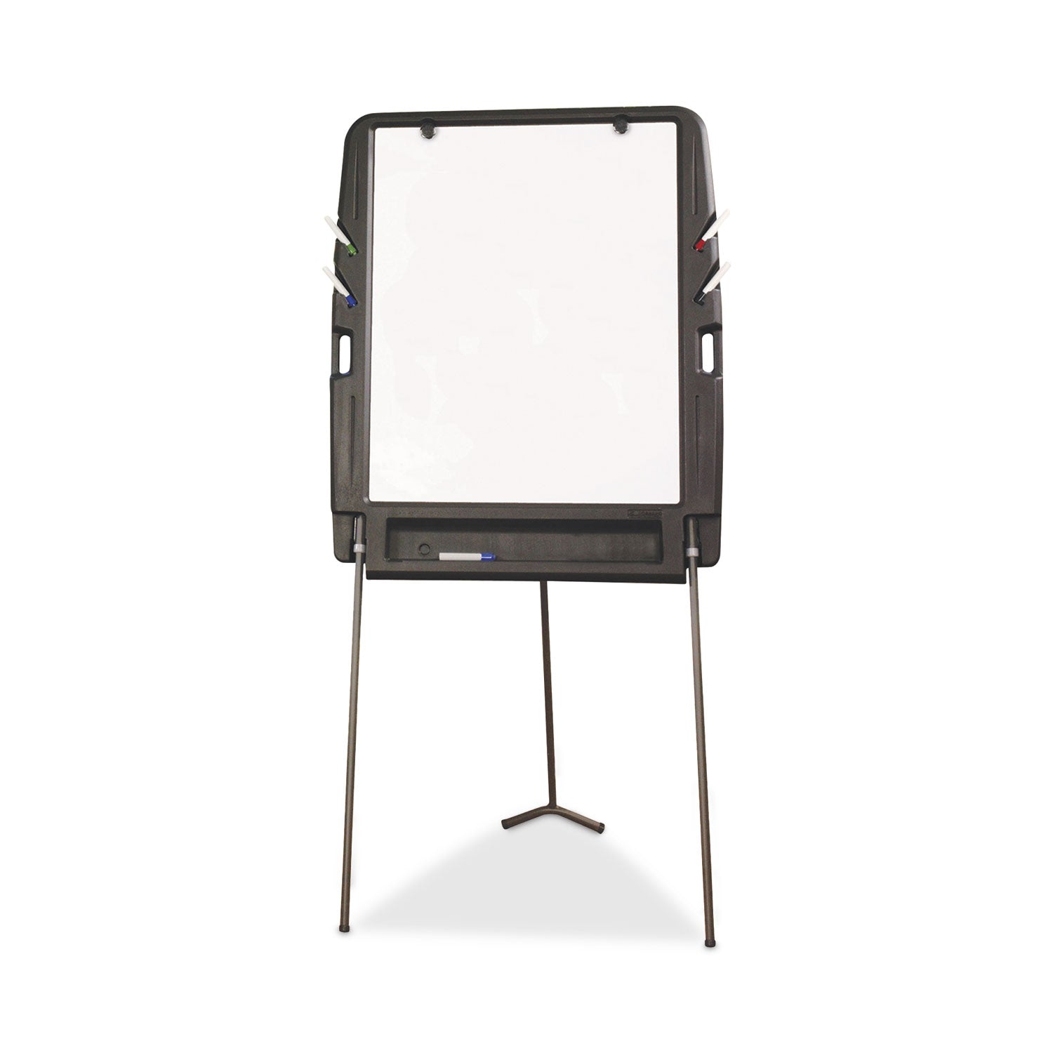 Ingenuity™ Portable Flipchart Easel, Dry Erase Surface, Charcoal