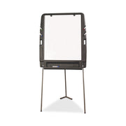Ingenuity™ Portable Flipchart Easel, Dry Erase Surface, Charcoal