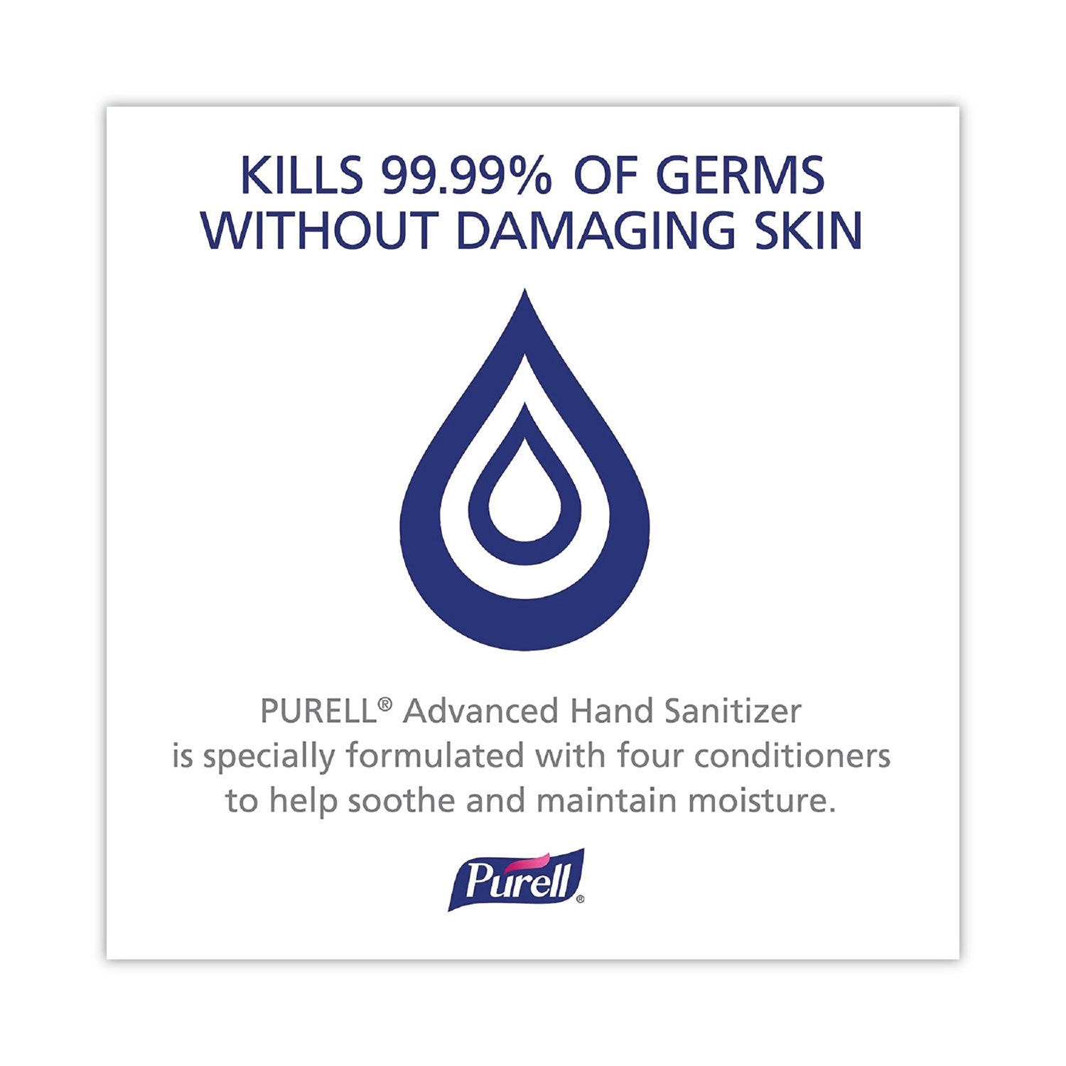 PURELL Advanced Hand Sanitizer Gel, 1.59 Quart Pump Bottle, Clear, Paraben-Free, Phthalate-Free, Preservative-Free, Anti-Irritant, 4/Carton