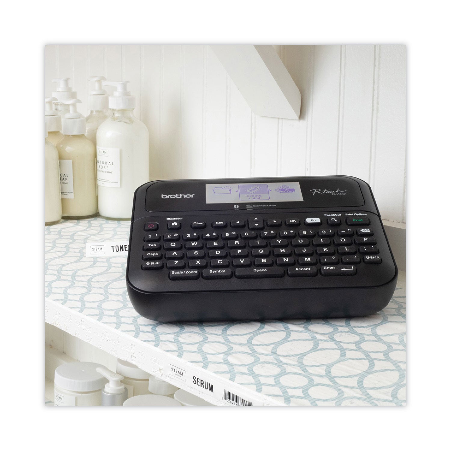 Brother P-Touch PT-D610BT Business Professional Connected Label Maker