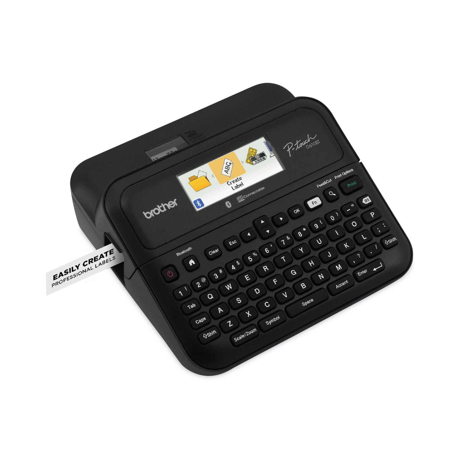 Brother P-Touch PT-D610BT Business Professional Connected Label Maker