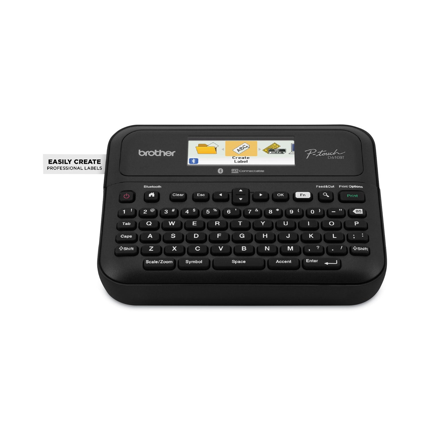 Brother P-Touch PT-D610BT Business Professional Connected Label Maker
