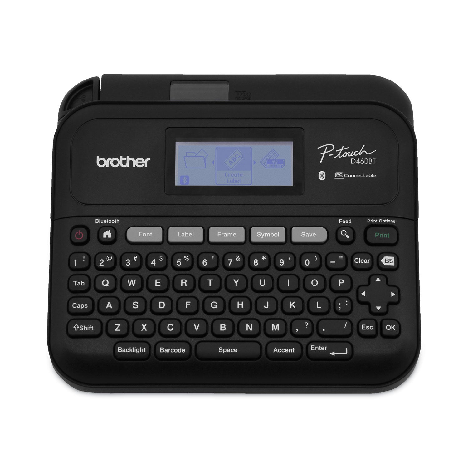 Brother P-Touch PT-D460BT Label Printer Gray