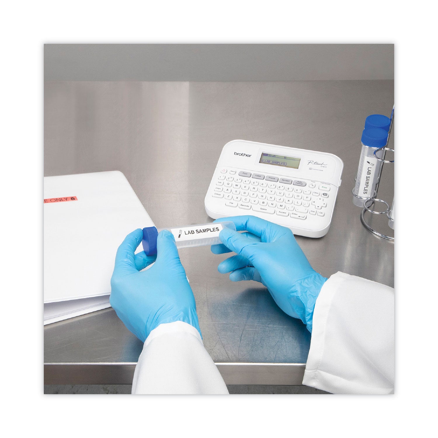Brother P-Touch PT-D410AD Label Printer Gray