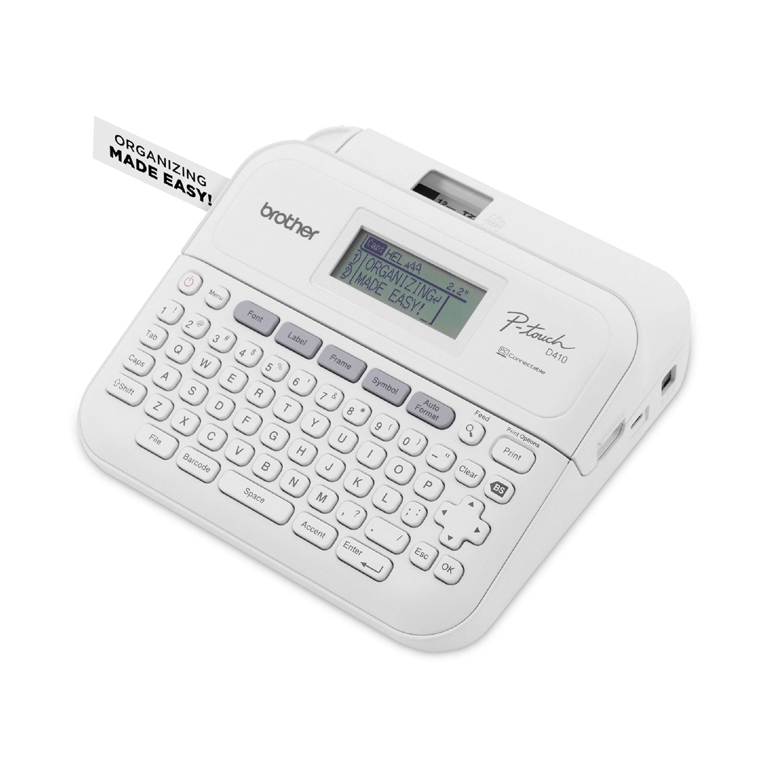 Brother P-Touch PT-D410AD Label Printer Gray