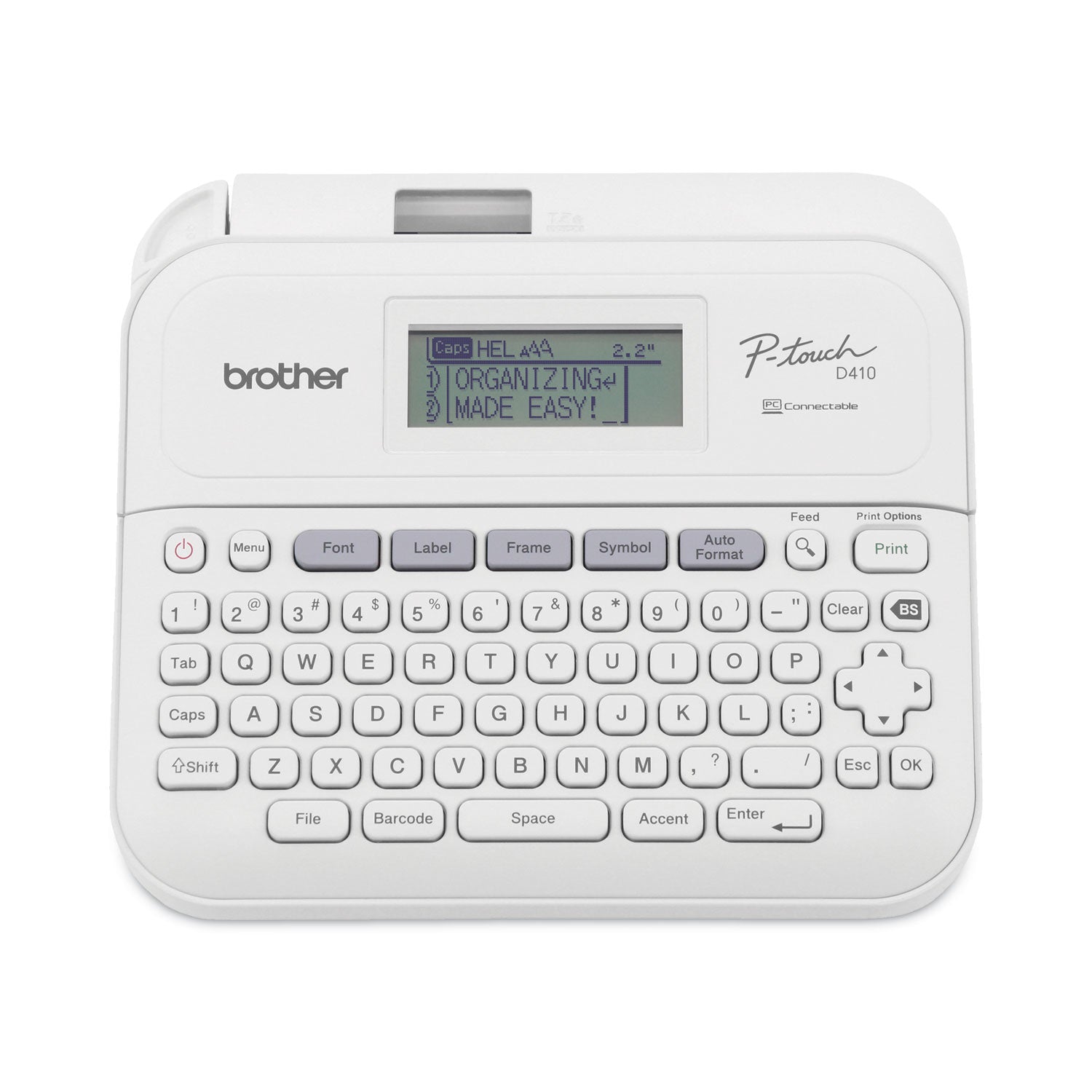 Brother P-Touch PT-D410AD Label Printer Gray