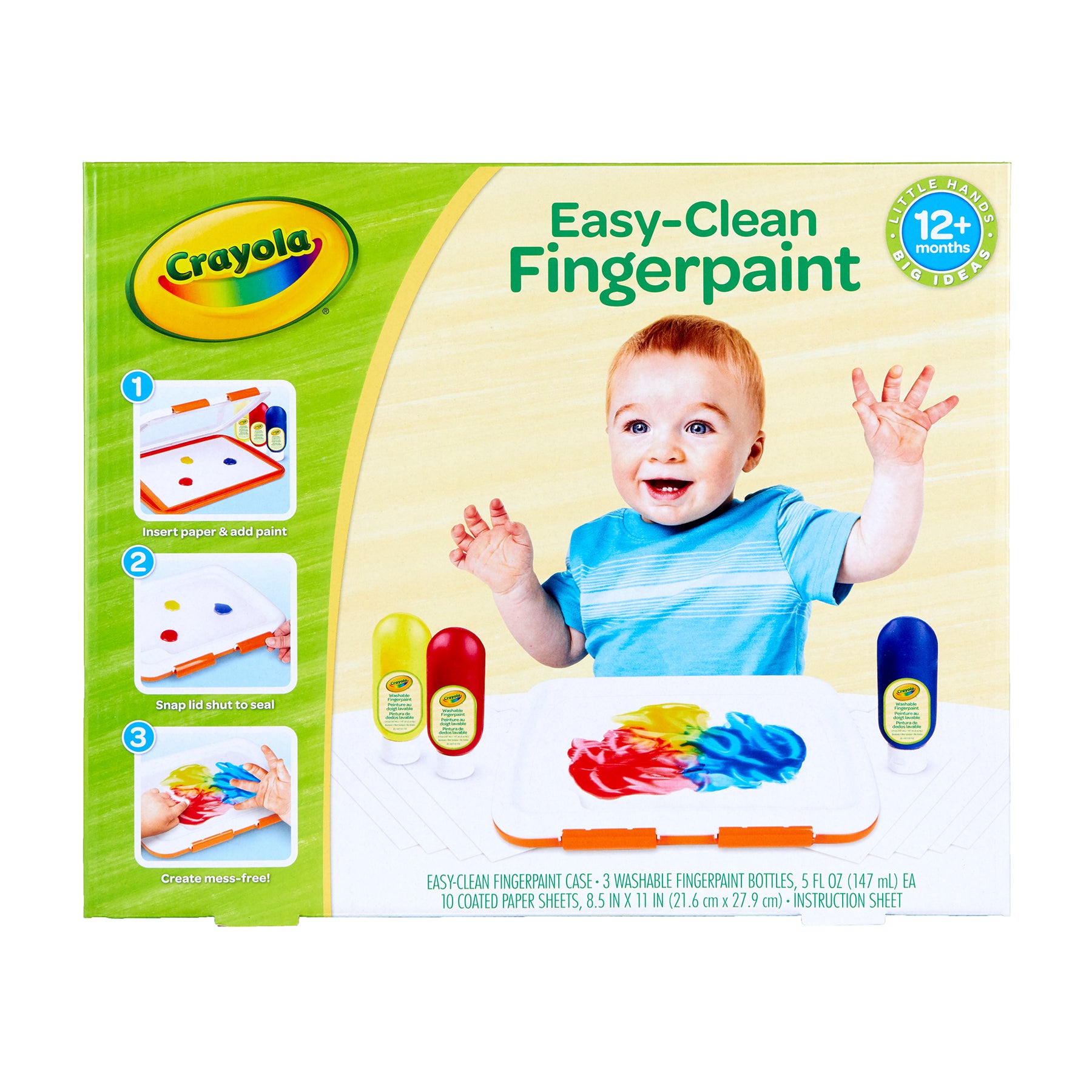 Easy-Clean Fingerpaint