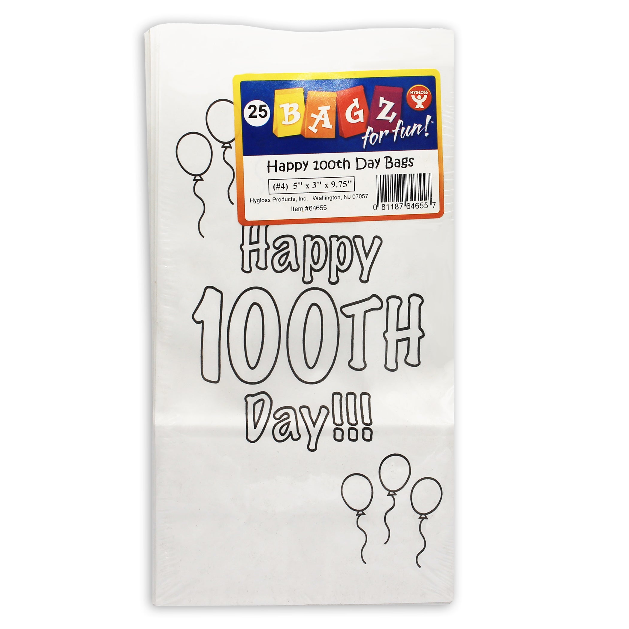 Paper Bags Size #4 - 25 White Bags
