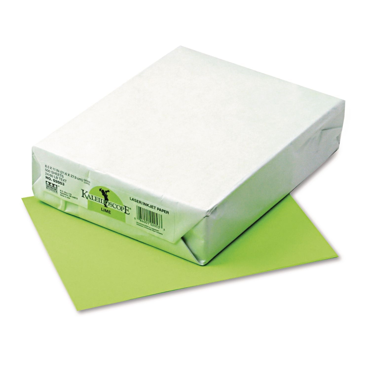 Multi-Purpose Paper, Lime, 8-1/2" x 11", 500 Sheets