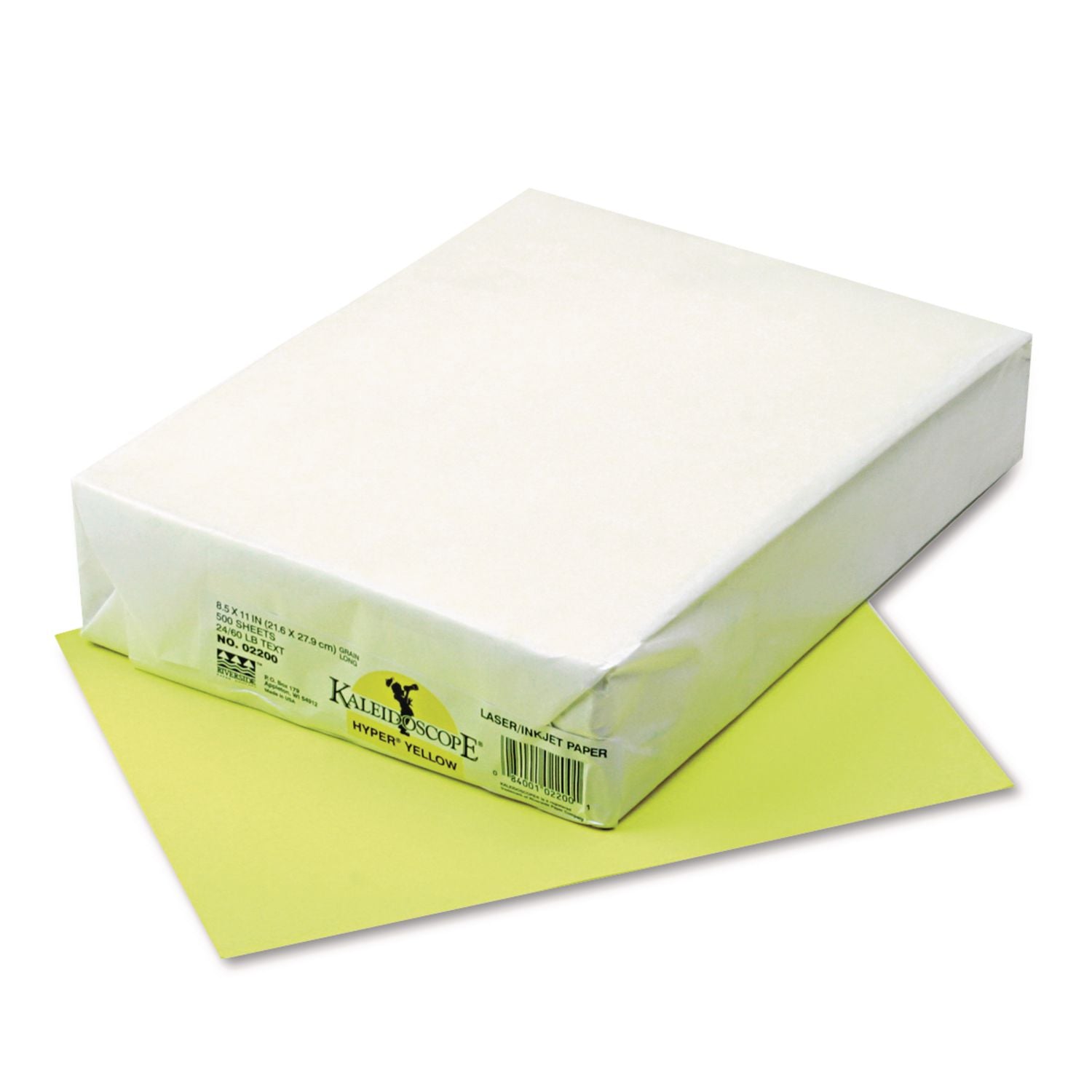 Multi-Purpose Paper, Hyper Yellow, 8-1/2" x 11", 500 Sheets