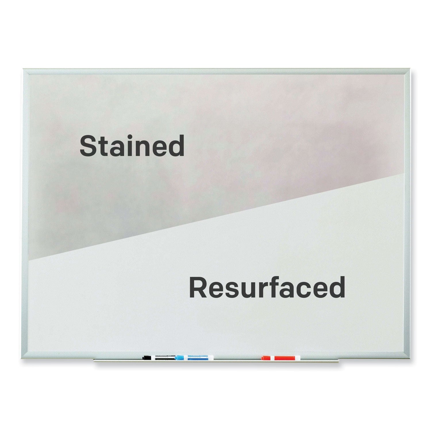 Post-it Self-Stick Dry-Erase Film Surface, 48" x 72", White, Rectangle, Flexible, Stain Resistant, Self-stick, 1 Pack