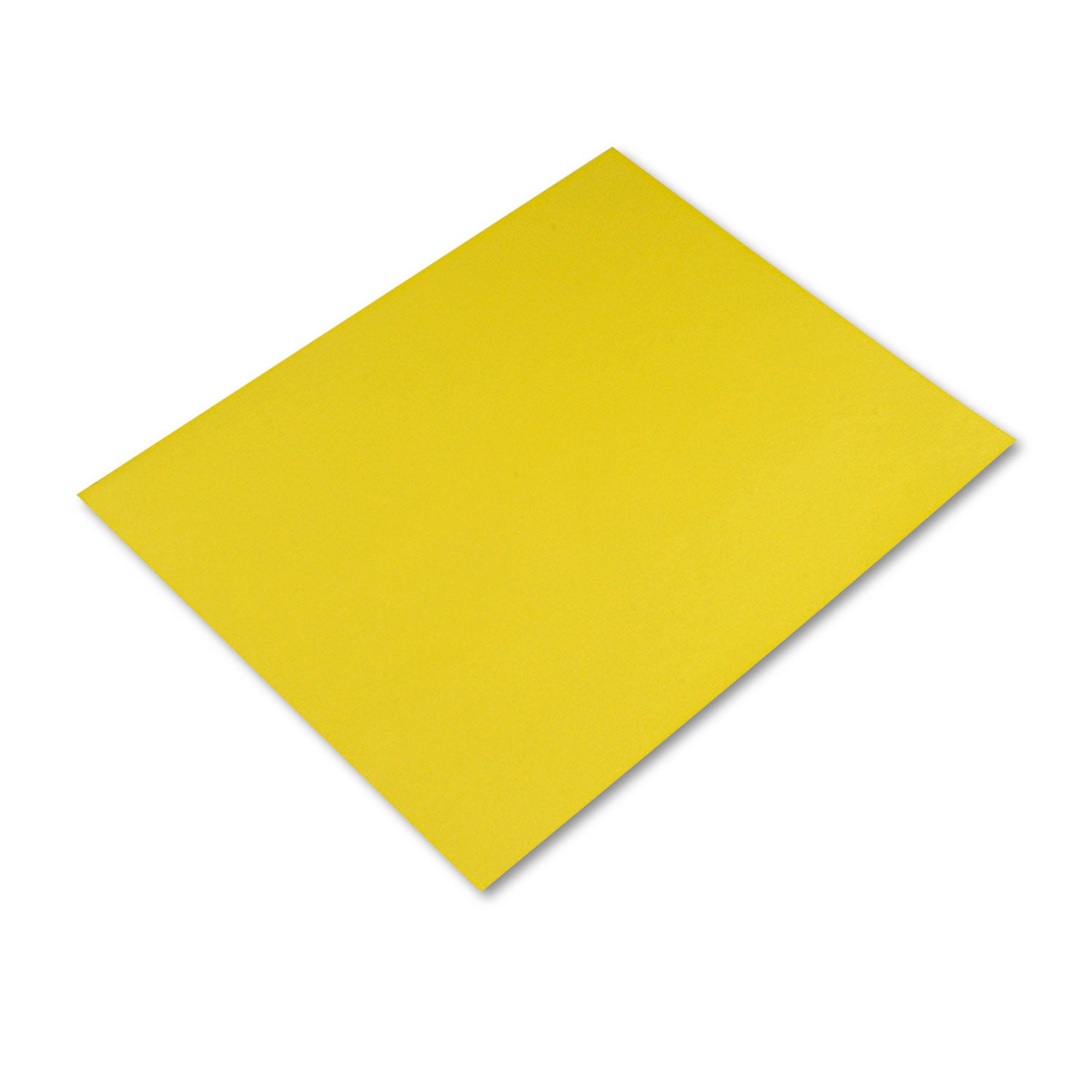 Pacon Railroad Board - Project, Art, Mat, Mounting, Block Printing, Painting, Marker, Stenciling, Poster - 28" Height x 22" Width x 1" Length - Yellow - 1 Carton