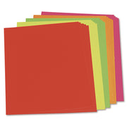 28" Board Height x 22" Board Width - Neon Assorted Surface - Fade Resistant, Rigid - 25 / Carton