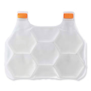 Ergodyne 6220 Phase Change Cooling Vest Charge Packs, Clear/White, Cotton, 2 per Set